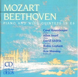 Mozart Wolfgang Amadeus Beethoven - Quintets For Piano And Winds i gruppen CD hos Bengans Skivbutik AB (3677358)