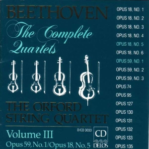 Beethoven Ludwig Van - String Quartets Vol Iii i gruppen CD hos Bengans Skivbutik AB (3677367)