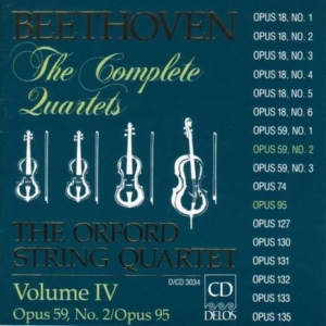 Beethoven Ludwig Van - String Quartets Vol Iv i gruppen CD hos Bengans Skivbutik AB (3677368)