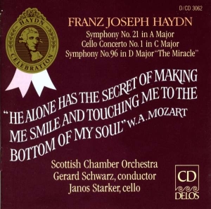 Haydn Franz Joseph - Symphonies 21 & 96 Cello Concerto i gruppen CD hos Bengans Skivbutik AB (3677388)