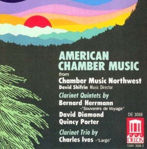 Diamond David Ives Charles Herman - American Chamber Music i gruppen CD hos Bengans Skivbutik AB (3677402)
