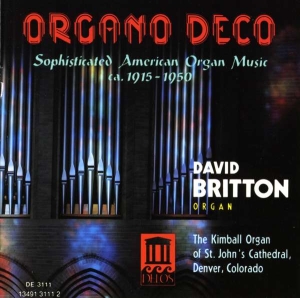 Various - Organo Deco 1915-1950 i gruppen CD hos Bengans Skivbutik AB (3677409)