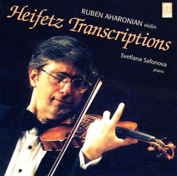 Various - Heifetz Transcriptions i gruppen CD hos Bengans Skivbutik AB (3677574)