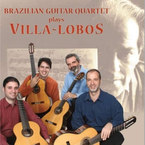 Villa-Lobosheitor - Brazilian Guitar Quartet: Villa-Lob i gruppen CD hos Bengans Skivbutik AB (3677605)