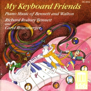 Bennett Richard Rodney Walton Will - My Keyboard Friends i gruppen CD hos Bengans Skivbutik AB (3677645)