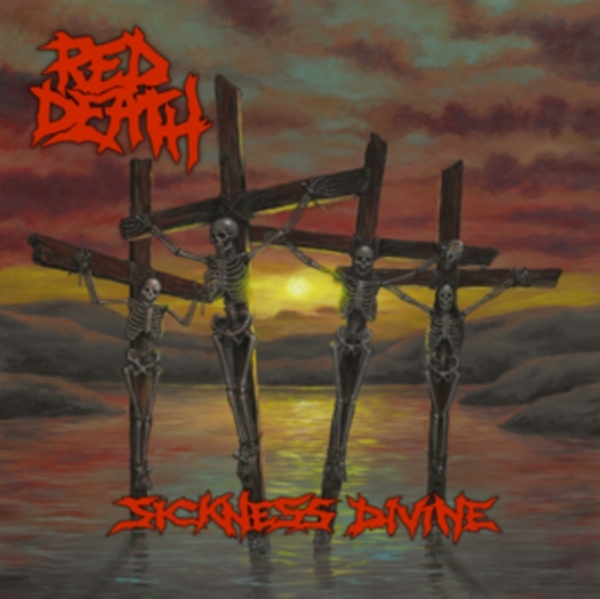 Red Death - Sickness Divine i gruppen VINYL / Metal/ Heavy metal hos Bengans Skivbutik AB (3679162)