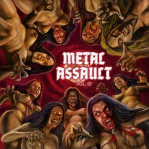 Blandade Artister - Metal Assault i gruppen CD hos Bengans Skivbutik AB (3681609)