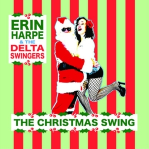 Harpe Erin & The Delta Swingers - The Christmas Swing i gruppen VINYL hos Bengans Skivbutik AB (3701136)
