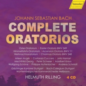 Bach J S - Complete Oratorios (4 Cd) i gruppen CD hos Bengans Skivbutik AB (3704319)