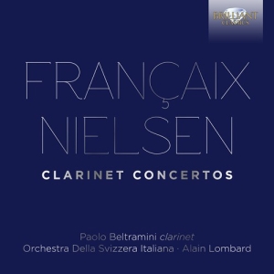 Francaix Jean Nielsen Carl - Clarinet Concertos i gruppen CD hos Bengans Skivbutik AB (3704324)