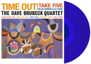Dave Brubeck Quartet - Time Out (Blue Vinyl) i gruppen VINYL hos Bengans Skivbutik AB (3712877)