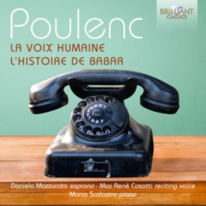 Poulenc Francis - La Voix Humaine Lhistoire De Babar i gruppen CD hos Bengans Skivbutik AB (3720501)