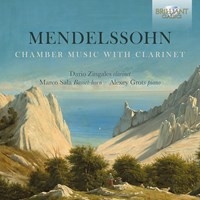 Mendelssohn Felix - Chamber Music With Clarinet i gruppen CD hos Bengans Skivbutik AB (3720503)