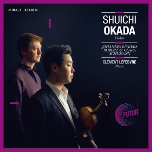 Shuichi Okada - Johannes Brahms, Robert & Clara Schumann i gruppen CD hos Bengans Skivbutik AB (3725048)