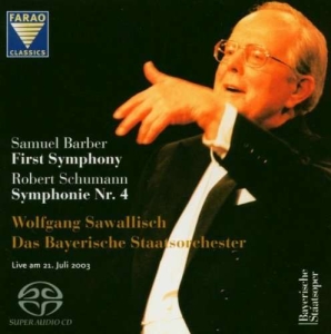 Barbersamuel/Schumannrobert - First Symphony/Sinfonie 4 i gruppen CD / Klassisk hos Bengans Skivbutik AB (3731609)