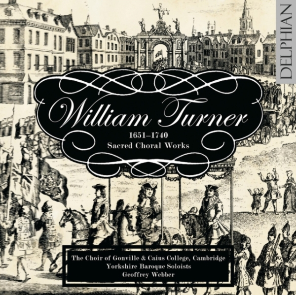 Various - William Turner: Choral Music i gruppen CD / Klassisk hos Bengans Skivbutik AB (3732507)