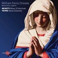 Menotti/Vierne - William Ferris Chorale i gruppen CD / Klassisk hos Bengans Skivbutik AB (3734576)