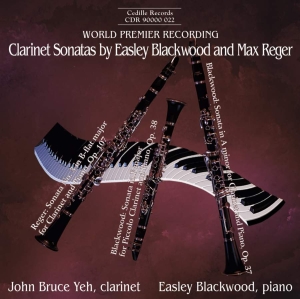 Blackwood/Reger - Clarinet Sonatas i gruppen CD hos Bengans Skivbutik AB (3734605)