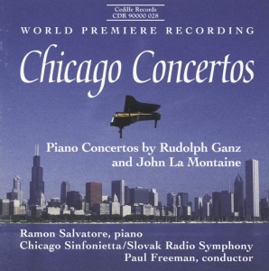 Ganz/La Montaine - Chicago Concertos i gruppen CD hos Bengans Skivbutik AB (3734611)
