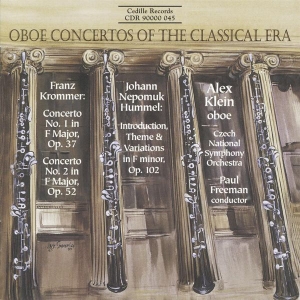 Krommer/Hummel - Oboe Concertos i gruppen Externt_Lager / Naxoslager hos Bengans Skivbutik AB (3734628)