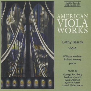 Various - American Viola Works i gruppen CD hos Bengans Skivbutik AB (3734636)
