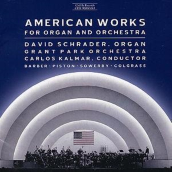 Various - American Works For Organ + Orch. i gruppen CD hos Bengans Skivbutik AB (3734645)