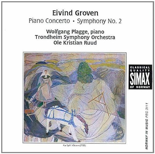 Plaggewolfgang/Trondheim S.O - Groven:Symf 2/Klaver Kons i gruppen CD / Klassisk hos Bengans Skivbutik AB (3744556)