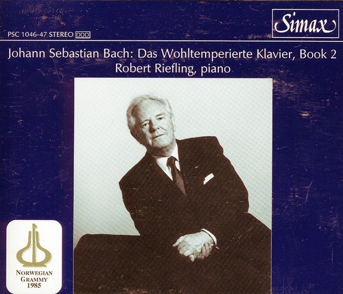 RieflingRobert - Bach:Wohltemp Clavier Vol.2 i gruppen CD / Klassisk hos Bengans Skivbutik AB (3744578)