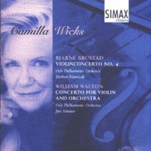 Wickscamilla - Brustad/Walton:Fiolinkonserter i gruppen Externt_Lager / Naxoslager hos Bengans Skivbutik AB (3744610)