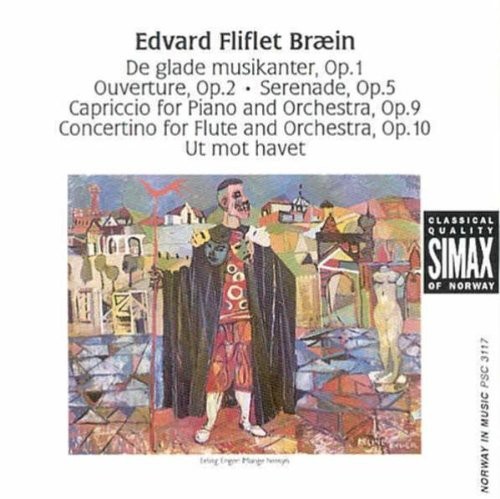 BræinEdvard Fliflet - Ut Mot Havet/Ork Verk i gruppen CD / Klassisk hos Bengans Skivbutik AB (3744666)