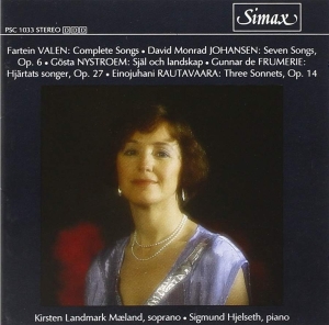Mælandkirsten Landmark - Nordic Contemporary Songs i gruppen CD hos Bengans Skivbutik AB (3744675)