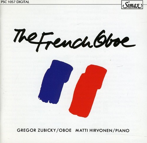 ZubickyGregor - French Oboe/Poulenc/Dutilleux/ i gruppen CD / Klassisk hos Bengans Skivbutik AB (3744928)