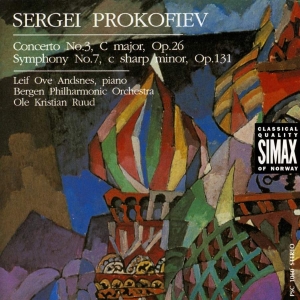 Andsnesleif Ove/Bergen Po - Prokofiev:Klav Kons 3/Symf 7 i gruppen Externt_Lager / Naxoslager hos Bengans Skivbutik AB (3744930)