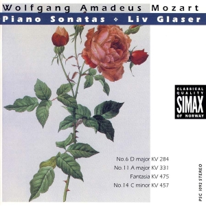 Glaserliv - Mozart:Piano Sonatas Vol 2 i gruppen CD hos Bengans Skivbutik AB (3744958)