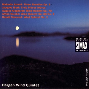 Bergen Wind Quintet - Ibert/Sæverud/Arnold/Reicha i gruppen CD hos Bengans Skivbutik AB (3744960)
