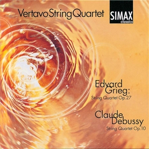 Vertavo String Quartet - Grieg/Debussy i gruppen CD hos Bengans Skivbutik AB (3744981)