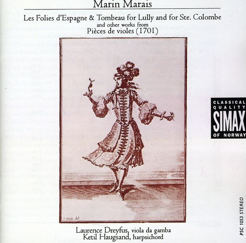 HaugsandKetil/ DreyfusLaurence - Marais:Music For Gamba i gruppen CD / Toppselgere hos Bengans Skivbutik AB (3745786)