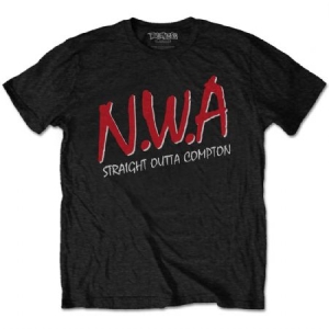 N.W.A - N.W.A UNISEX TEE: STRAIGHT OUTTA COMPTON (2XL) i gruppen -Start Tshirt hos Bengans Skivbutik AB (3751173)