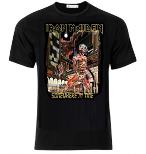Iron Maiden - Iron Maiden T-Shirt Somewhere In Time i gruppen Minishops / Iron Maiden hos Bengans Skivbutik AB (3755926)