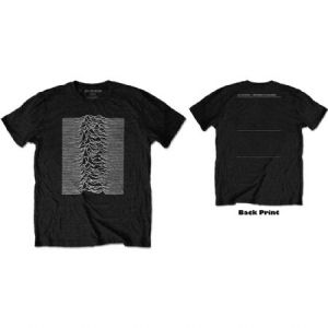 Joy Division - JOY DIVISION UNISEX TEE: UNKNOWN PLEASUR i gruppen MERCHANDISE / T-shirt / Pop-Rock hos Bengans Skivbutik AB (3756610r)