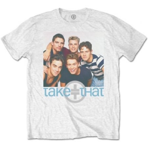 Take That - TAKE THAT UNISEX TEE: GROUP  -   i gruppen MERCH / Test-Tshirts hos Bengans Skivbutik AB (3756685)