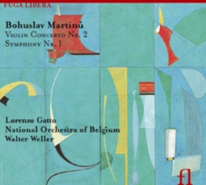 Bohuslav Martinu - Martinu / Violin Concerto Nr2,Sy i gruppen Externt_Lager / Naxoslager hos Bengans Skivbutik AB (3758081)