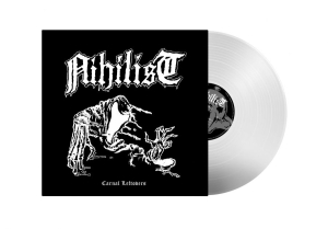 Nihilist - Carnal Leftover - Lp Clear i gruppen VINYL / Metal,Svensk Musikkk hos Bengans Skivbutik AB (3760879)