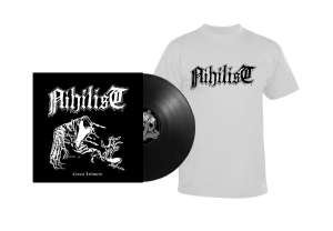 Nihilist - Carnal Leftover - Lp Black + Tst Xl i gruppen VINYL / Metal,Svensk Musikkk hos Bengans Skivbutik AB (3760883)