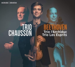 Trio Chausson - Beethoven: Trio L'archiduc/Trio Les Esprits i gruppen CD / Klassisk,Annet hos Bengans Skivbutik AB (3760925)