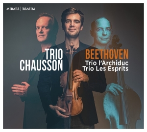 Trio Chausson - Beethoven: Trio L'archiduc/Trio Les Esprits i gruppen CD hos Bengans Skivbutik AB (3760925)