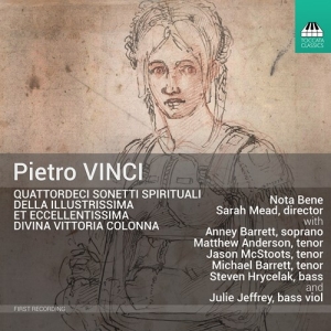 Vinci Pietro - Quattordeci Sonetti Spirituali i gruppen CD hos Bengans Skivbutik AB (3763358)