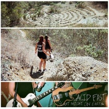 Acid Fast - Last Night On Earth i gruppen VINYL / Rock hos Bengans Skivbutik AB (3763700)