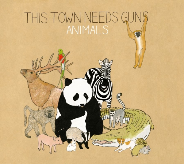 This Town Needs Guns - Animals i gruppen VINYL / Toppselgere hos Bengans Skivbutik AB (3771176)