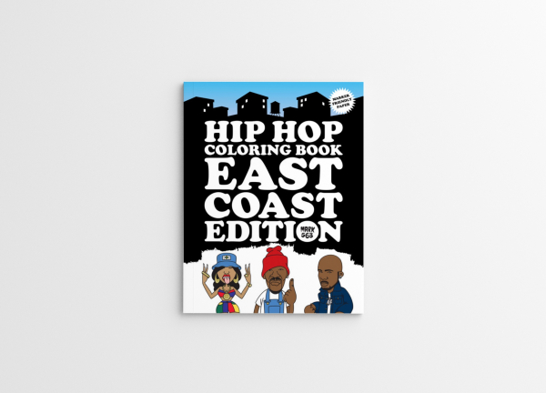 Mark 563 - Hip Hop Coloring Book: East Coast Edition i gruppen Øvrige Bøker hos Bengans Skivbutik AB (3773950)